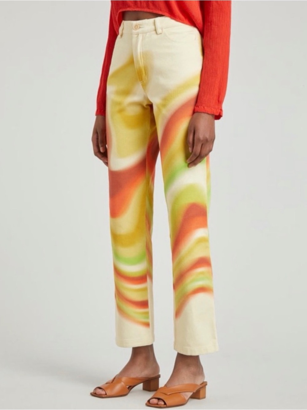 Paloma Wool // Kent Airbrushed Swirl Pants